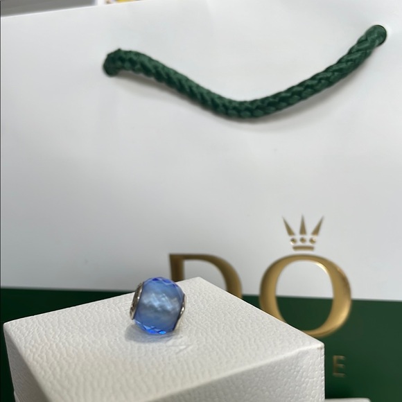 Pandora Essence Light Blue Faceted Charm - Picture 4 of 5